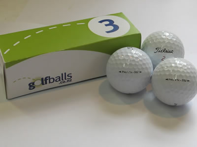 Gift Pack. Sleeve of 3 Pro V1X Grade A+